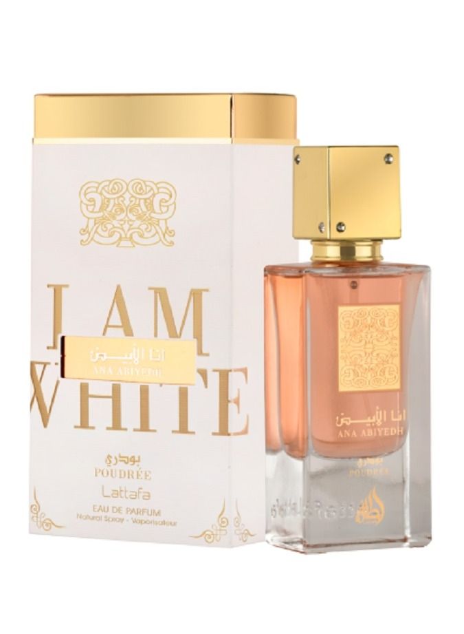 Lattafa Ana Abiyedh Poudree For Women 60ml - Image 1