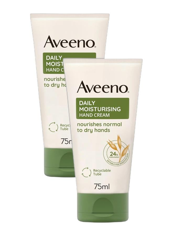 Aveeno أفينو، كريم يد، مرطب يومي، 75 مل حزمة - Image 1