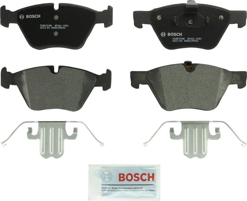 BOSCH BP1061 QuietCast Premium Semi-Metallic Disc Brake Pad Set for Select BMW Models - Front