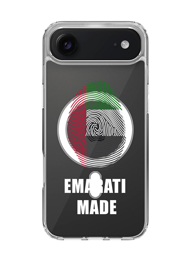 Stylizedd Classic Clear MagSafe Case for iPhone 17 Air , Hybrid Soft Case Flexible Edges Anti Drop TPU PC Gel Thin Transparent Cover [ Designed for iPhone 17 Air ] - Emarati Made - Image 1