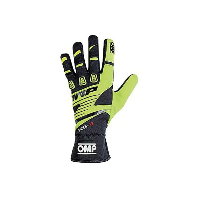 OMP  KS3 Gloves YellowBlack  Size XL KB02743B01059XL
