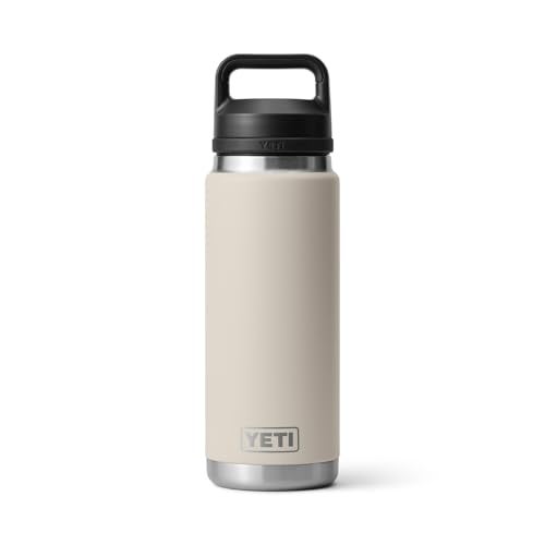 YETI Rambler 26 oz Bottle, Leakproof, Vacuum Insulated, Stainless Steel with Chug Cap, Cape Taupe - Image 3