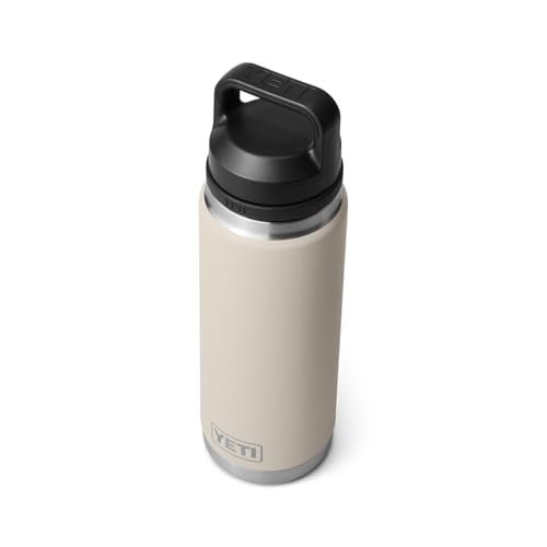 YETI Rambler 26 oz Bottle, Leakproof, Vacuum Insulated, Stainless Steel with Chug Cap, Cape Taupe - Image 5