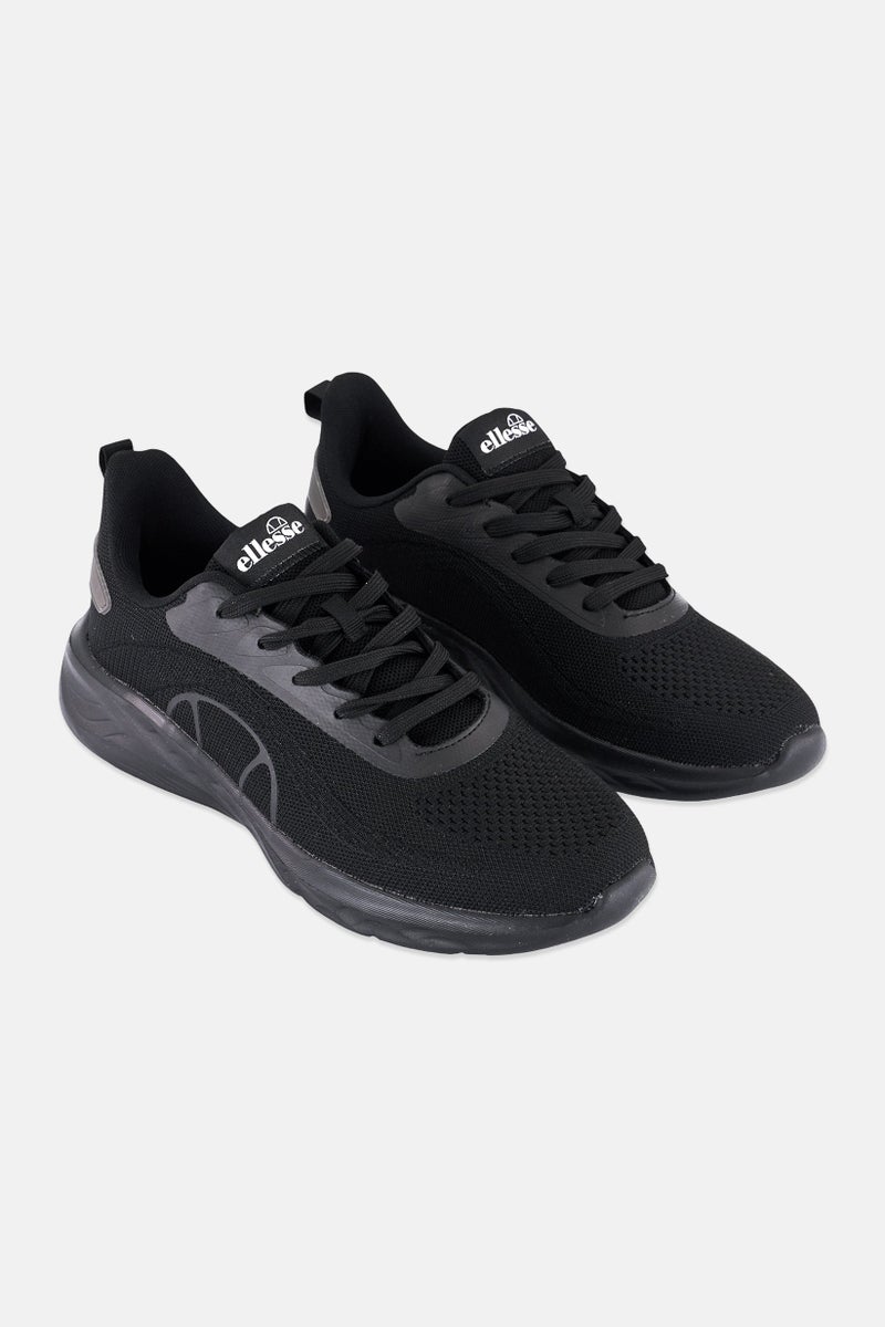 Ellesse أحذية جري للرجال إيفروa، سوداء، مزودة بأربطة - Image 1