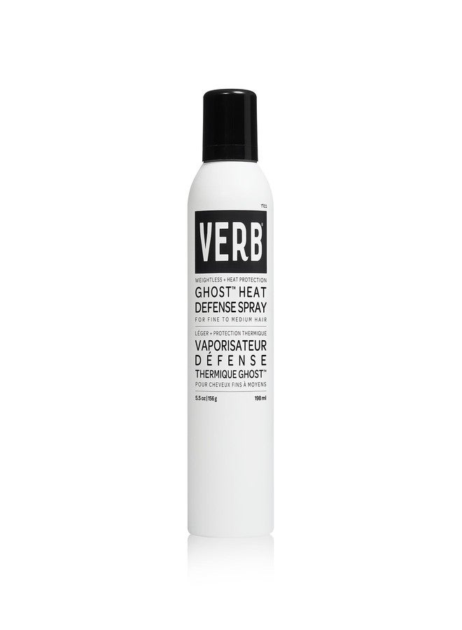 VERB Ghost Heat Defense Spray, 5.5 oz – Weightless Heat Protection + Shine – for Fine to Medium Hair – Vegan, Free of Harmful Sulfates - Image 1