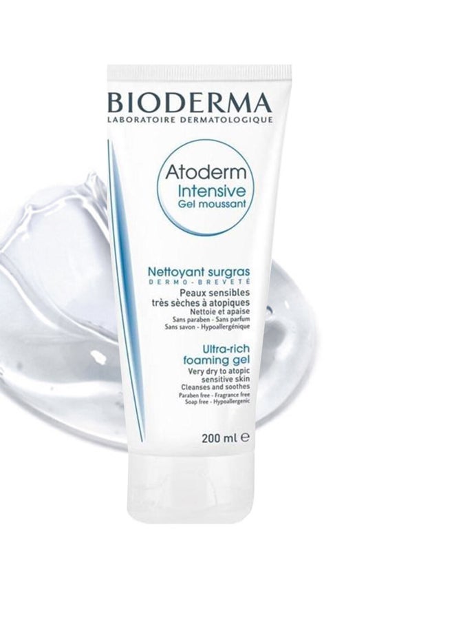 Bioderma Atoderm Intensive Gel Moussant 200ml - Image 3