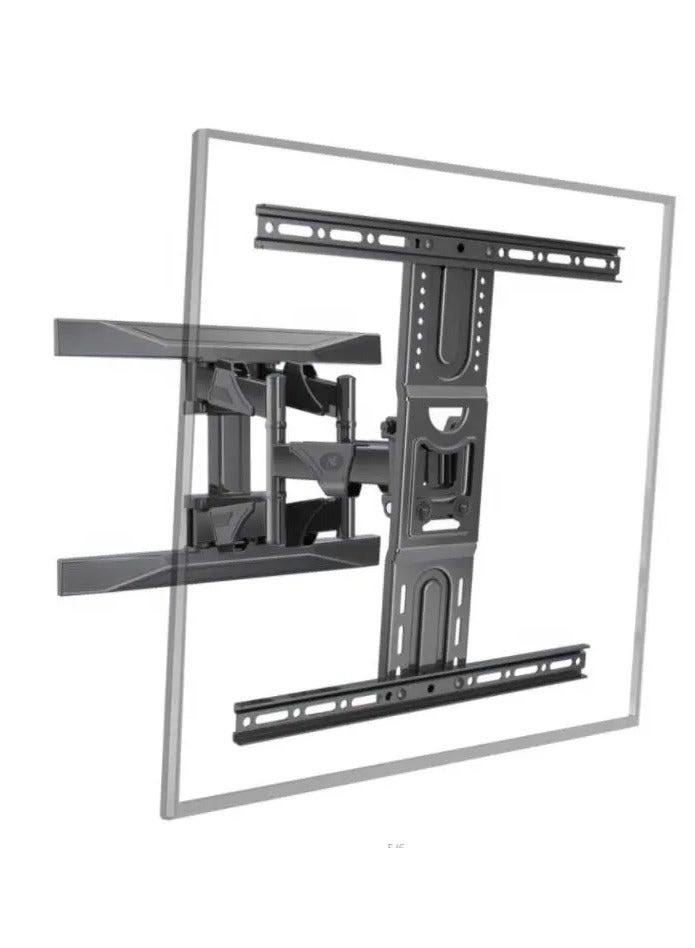 NB ERGONOMIC NB Ergonomic P6 Full Motion Wall Mount Bracket 45\"-75\" LCD LED TVs 6-Swing Arms Rack Steel Material Max VESA 600x400mm Max Load 45.5kgs  - Image 1