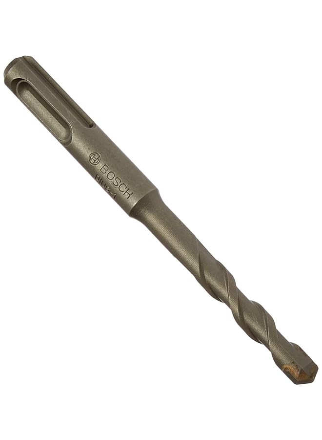 BOSCH Sds Plus 1 Drill Bit For Rotary Hammer Drills Optimised For Drilling In Concrete 2 Flute U Shape Flute Design Provides Effective Dust Removal 8.00 Mm Diameter 110 Mm Total Length 1 Pcs - Image 1