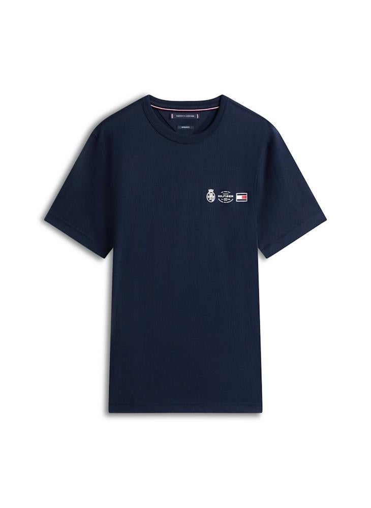 TOMMY HILFIGER Graphic Crew Neck T-Shirt - Image 5