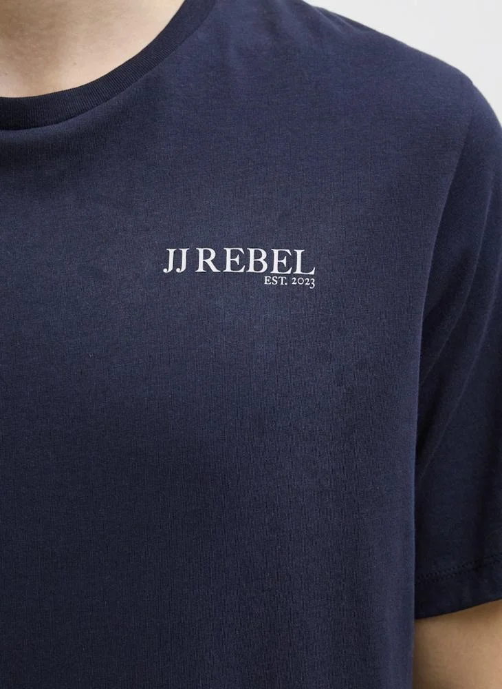 JJ Rebel Jrebbern  Ss Crew Neck T-Shirt
