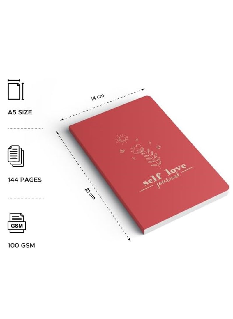 FACTOR NOTES A5 Size Plain Notebook 100gsm Thickness 144 Pages  - Image 2