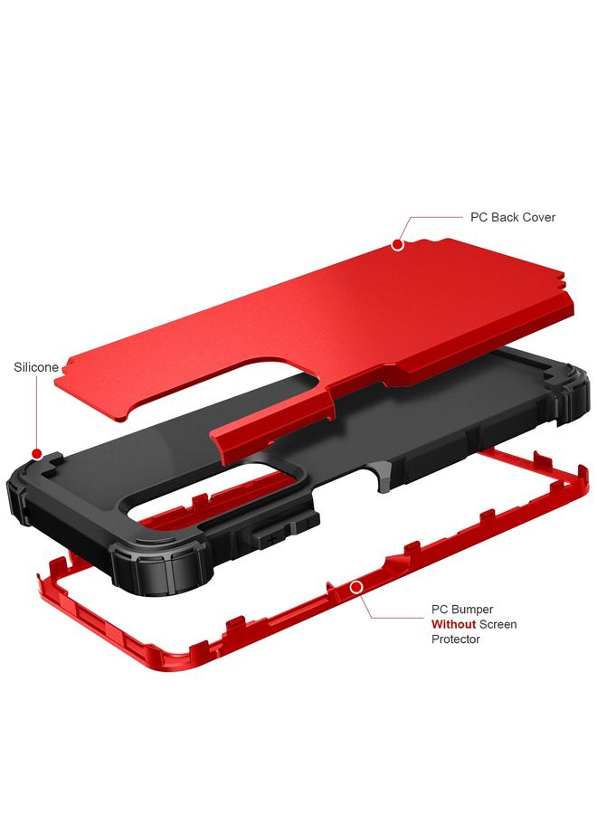 S-TOP Case For Motorola Edge 2021 PC + Silicone Phone Case - Image 3