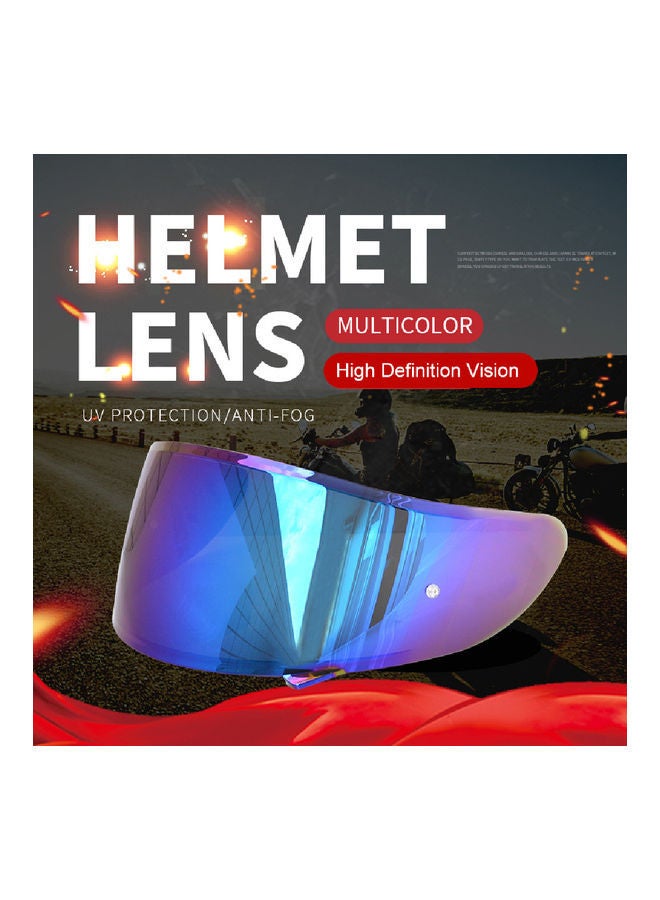 NIBEMINENT Motorcycle Anti-UV Anti-Scratch Wind Shield Helmets Lens Visor  - Image 5