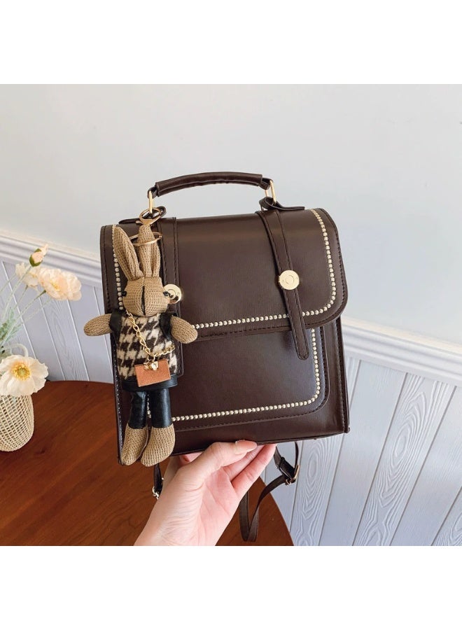 British Style Bag Versatile Backpack Women's Retro Outward Travel Backpack - Image 1
