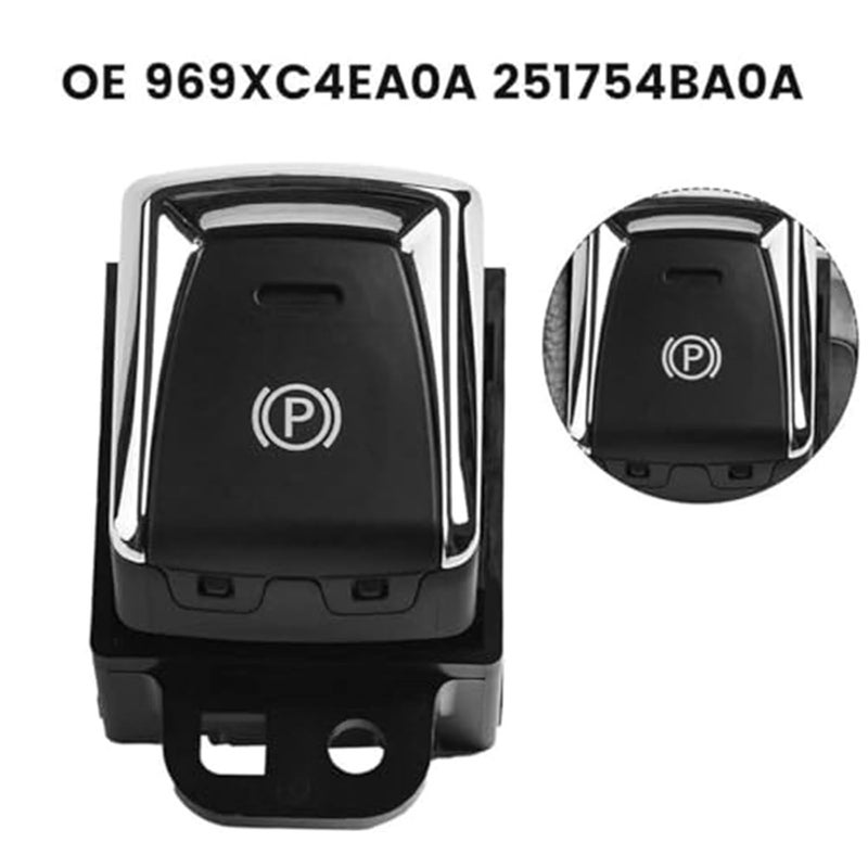 DEMULAX Electronic Handbrake Button Switch for Qashqai - Image 2