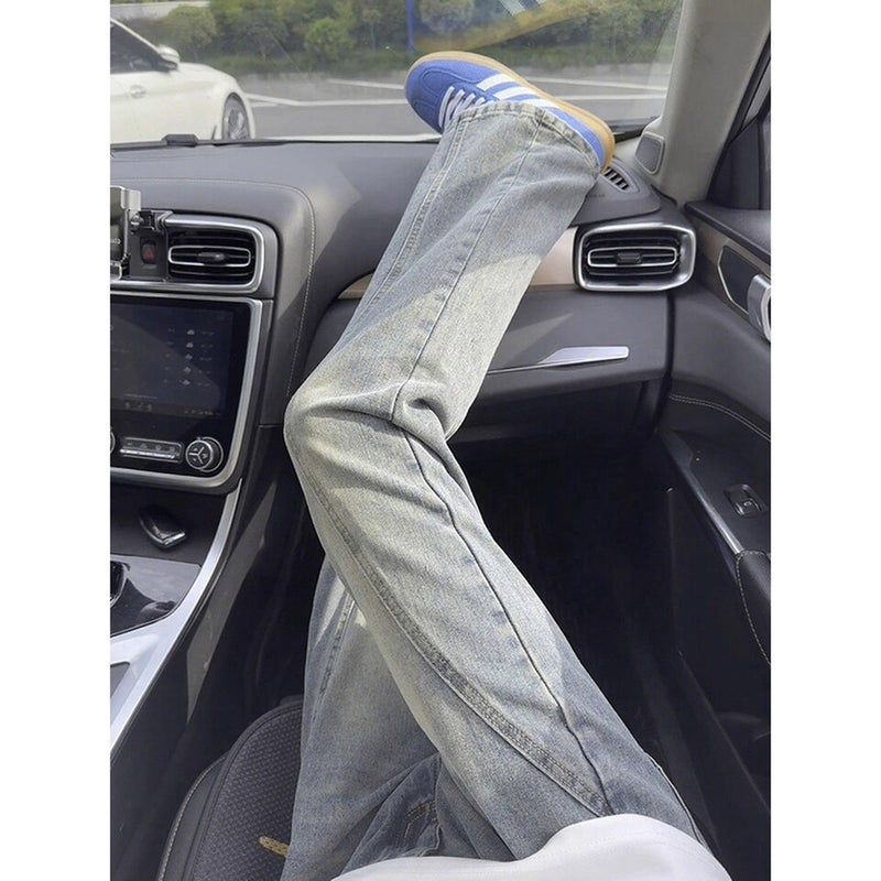 Unisex Classic Denim Jeans Loose Fit Daily Outdoor Wear - Image 3