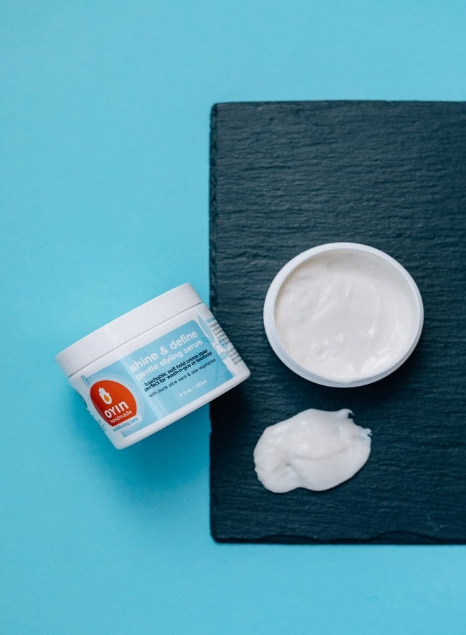 Oyin Handmade Shine & Define Styling Serum For Soft Hold, Great Shine & Gentle Definition| 8 oz - Image 2
