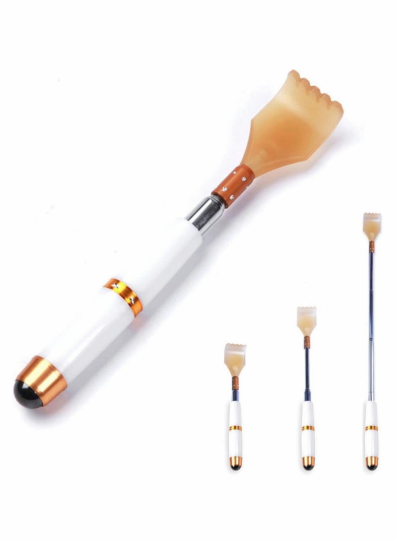 Back Scratcher, Best Back Scratcher for Women Men Adults Extendable with Massage Bead, Handheld Massager for Face Neck Foot - Image 1