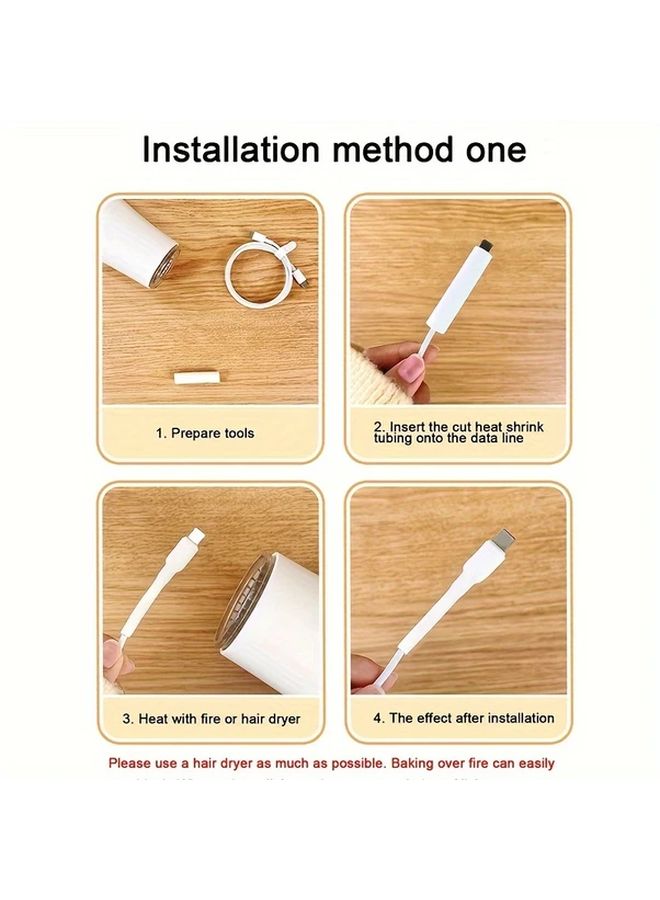 Polychrome Heat Shrinkable Tube Kit 8 Sizes for Data Cable Insulation - Image 4