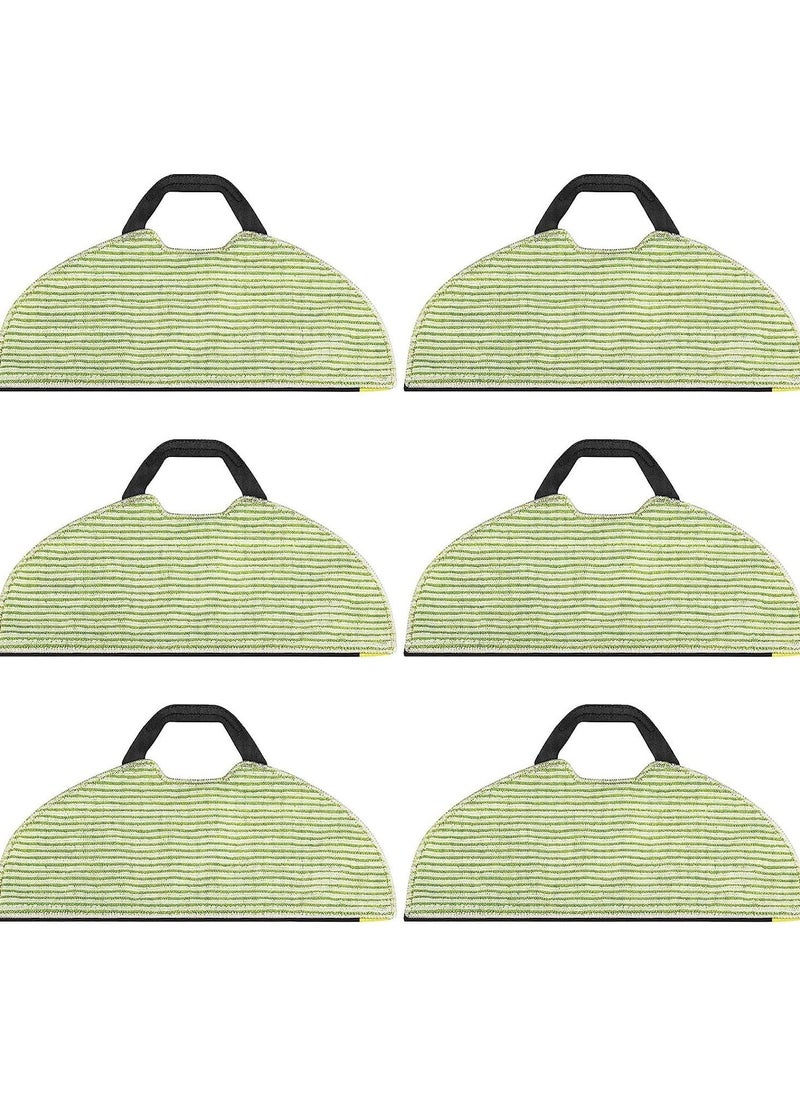 SYOSI - 6 Pack Vacuum Mop Replacement Pads for Shark RV2610WA AV2610WA RV2410WD AI Ultra 2- in-1 Robot Vacuum Washable Reusable Replacement Microfiber Soft Pads - Image 1
