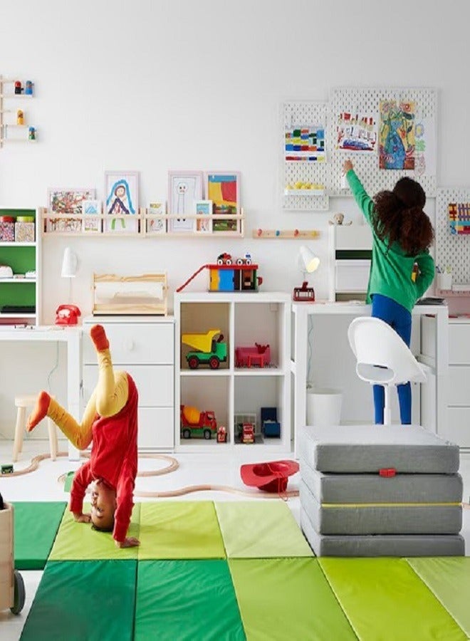 كرسي مكتب للأطفال، أبيض - Image 3