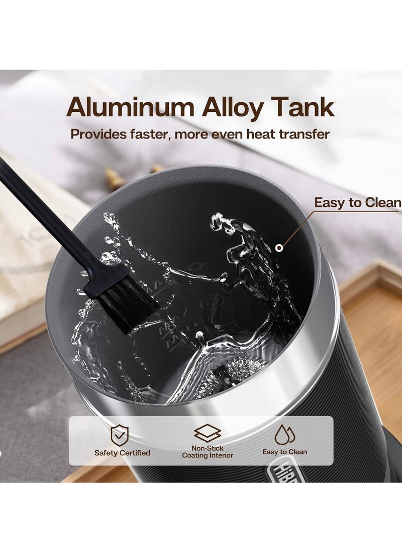HiBREW HiBREW Electric Milk Frother, Automatic Milk Steamer Foamer for Cold/Hot Chocolate Latte Cappuccino, 3 in 1 Milk Heater Warmer 300ml 450W M1A  - Image 5