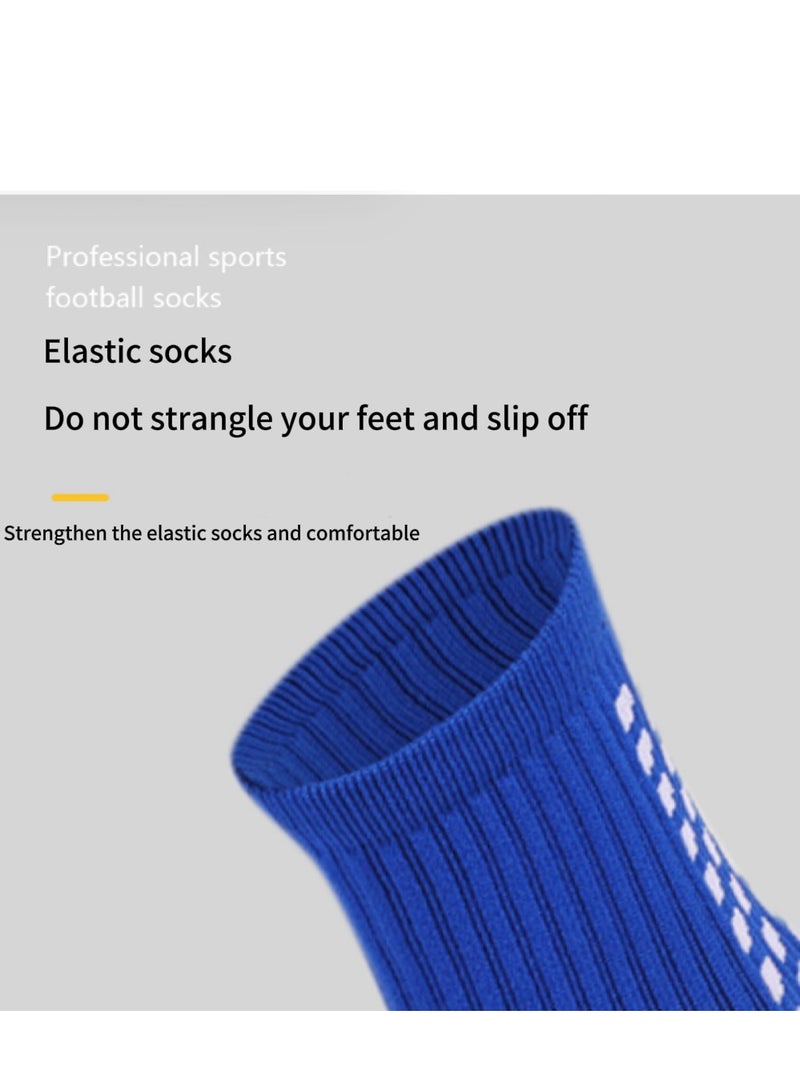 Kenzs 3 Pairs of Football Anti-Slip Socks Gel Socks for Men Women Kids Anti-Slip Football Socks Suitable for Football Basketball Yoga - Image 4