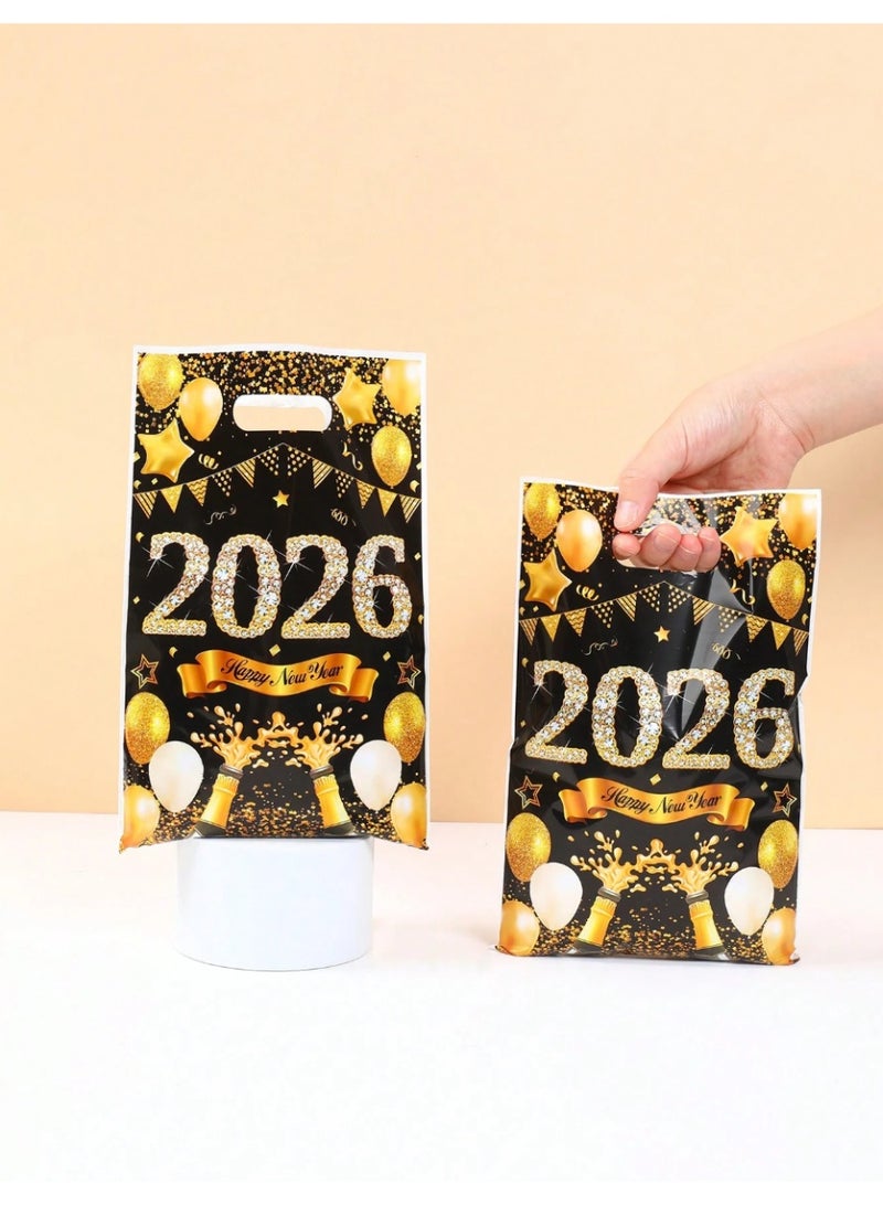 New Year's and New Year's gift bags to celebrate welcoming the New Year 2026, 20 bags - Image 3