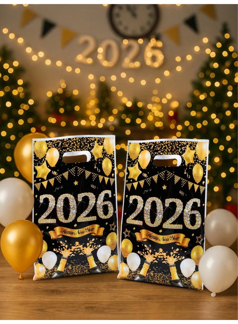 New Year's and New Year's gift bags to celebrate welcoming the New Year 2026, 20 bags - Image 2