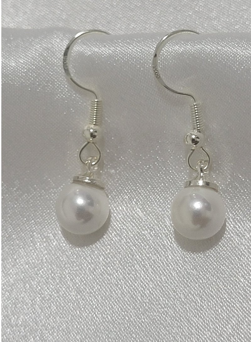 Minorisa 925 Sterling Silver Fine High Quality Baroque Pearl Earring - Image 1