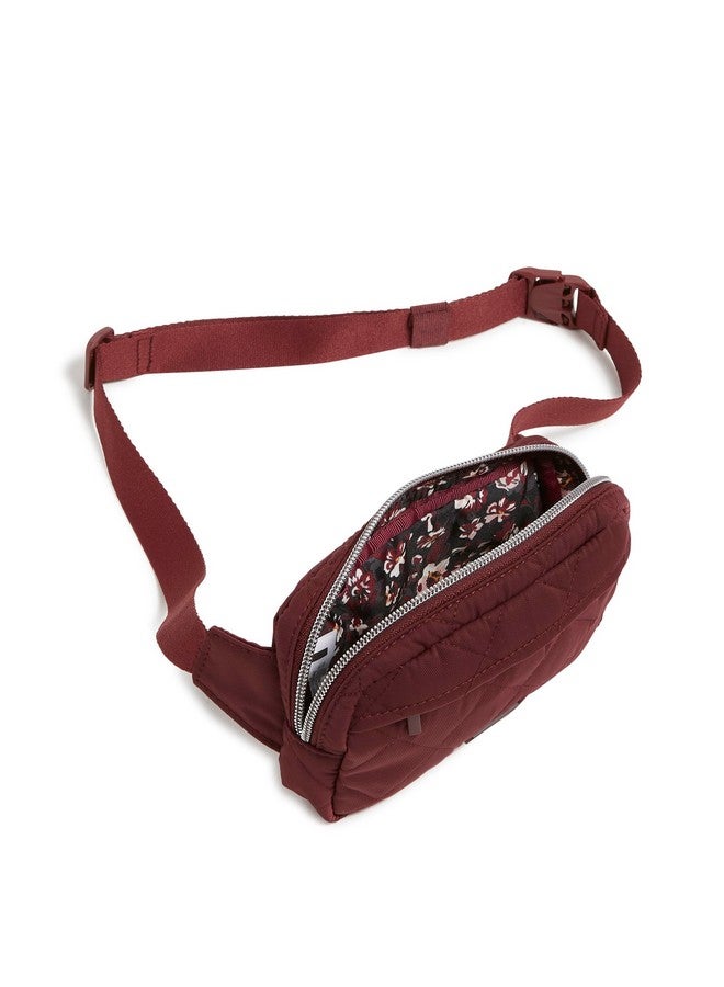 Vera Bradley Performance Twill Mini Belt Bag Sling Crossbody Raisin - Image 2