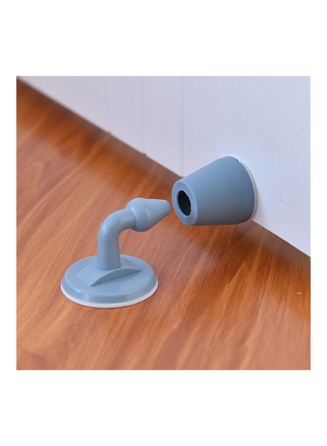 NIBEMINENT Silica Gel Silent Door Stop Grey - Image 1