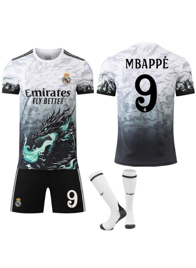 Real Madrid 2024-2025 Real Madrid Special Commemorative Edition Football Jersey Set - #9 Mbappé - Image 1