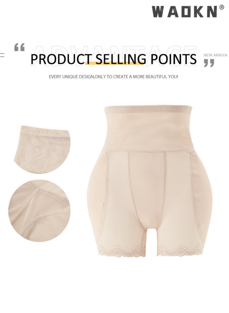 WAOKN Body Shaper for Women Tummy Control Plus Size Shapewear Hip Pads Tummy Control Shapewear Butt Lifter Seamless Booty Lifting Control Panties,Women Shapewear Hip Up Padded Pads Booty Lifter Enhancer  - Image 4