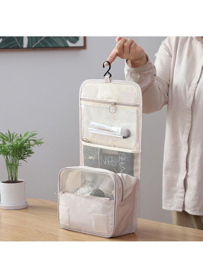 Swift Toiletry Bag Hanging Travel Makeup Bag for Women and Men, Waterproof & Sturdy Hook Cosmetic Makeup Organizer for Toiletries Accessories  - Image 2