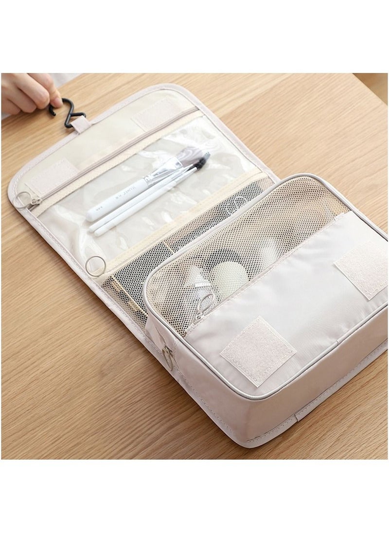 Swift Toiletry Bag Hanging Travel Makeup Bag for Women and Men, Waterproof & Sturdy Hook Cosmetic Makeup Organizer for Toiletries Accessories  - Image 4