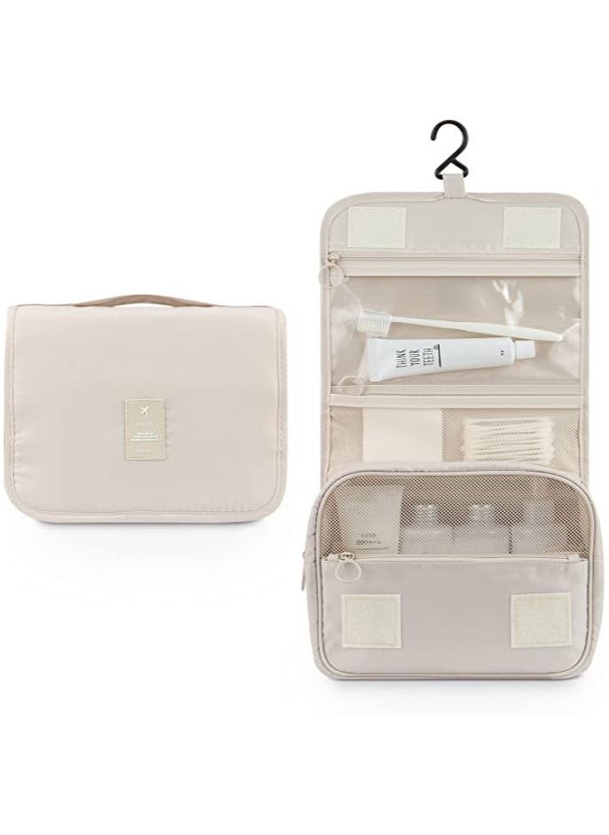 Swift Toiletry Bag Hanging Travel Makeup Bag for Women and Men, Waterproof & Sturdy Hook Cosmetic Makeup Organizer for Toiletries Accessories  - Image 1