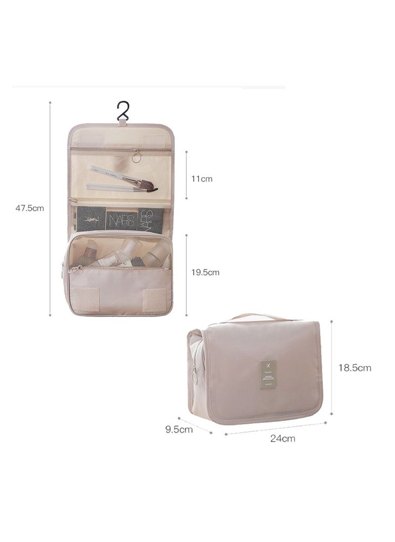 Swift Toiletry Bag Hanging Travel Makeup Bag for Women and Men, Waterproof & Sturdy Hook Cosmetic Makeup Organizer for Toiletries Accessories  - Image 3