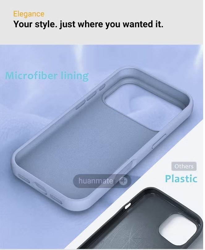 Premium silicone iPhone 17 Pro Max case – Stylish protection with a slim design and soft touch, scratch and slip resistance. Full protection silicone case with a modern design. - Image 5