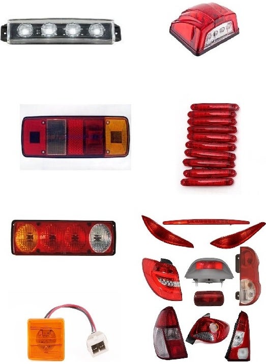 ÜÇLER - Maxi License Plate Lamp (With LED) - Image 1