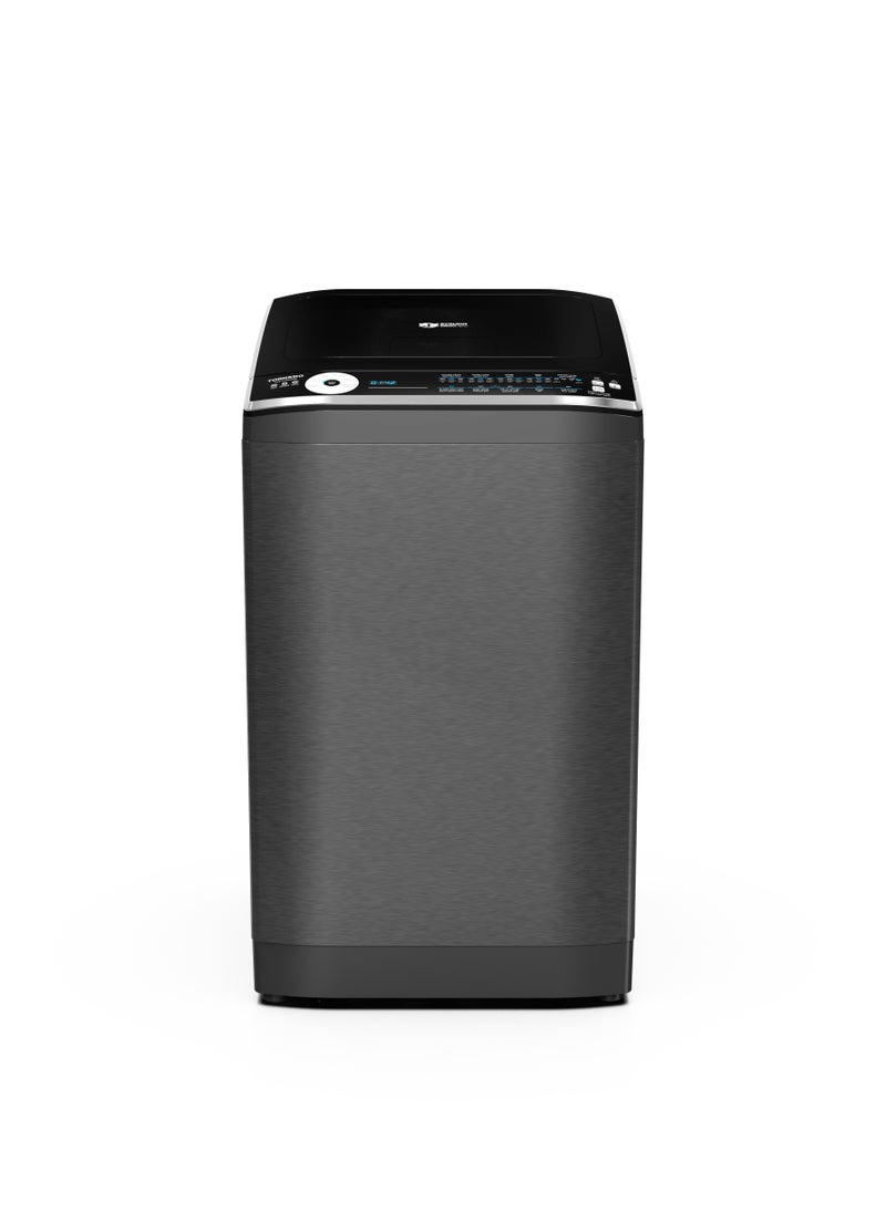 TORNADO Washing Machine Top Automatic 9 Kg, Pump, Dark Silver TWE-TLN09RDS  - Image 5