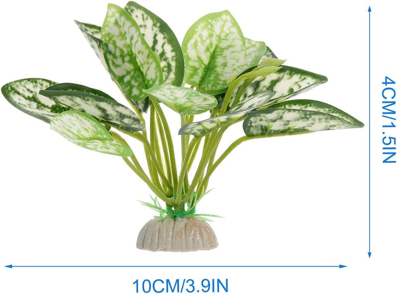 6pcs Artificial Aquarium Plastic Plants Fish Tank Decorations Underwater Decorative Aquarium Landscape Decor for Home and Fish Tank Use - Image 2