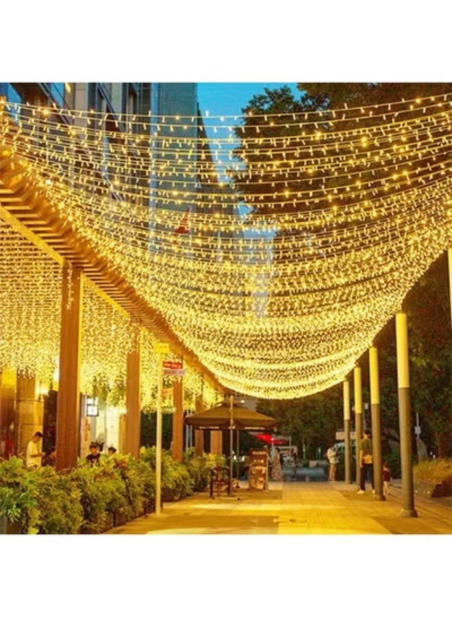 HPMY 20m LED String Lights (200 LEDs) - Decorative Lighting for Ramadan, Eid, Christmas & Special Events - Image 2