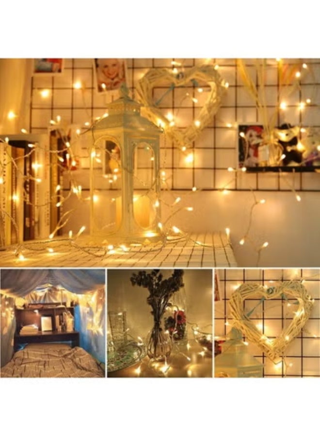 HPMY 20m LED String Lights (200 LEDs) - Decorative Lighting for Ramadan, Eid, Christmas & Special Events - Image 5
