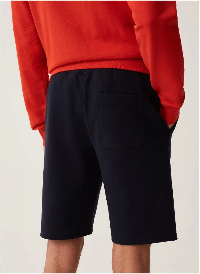 او في اس Ovs Bermuda Joggers With Grand&Hills Print