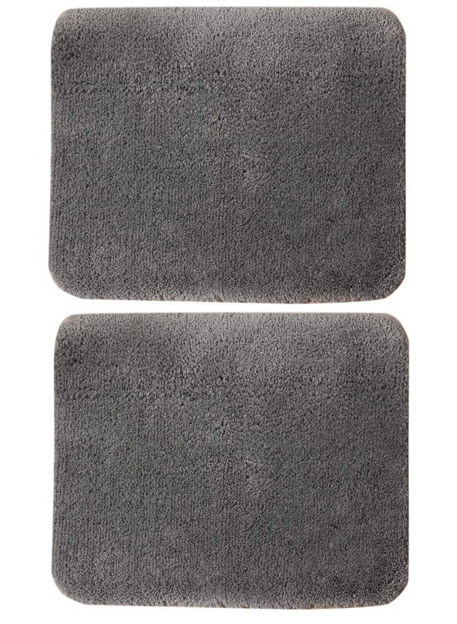 A CUBE LUXURY SOLUTIONS Soft Microfiber Anti-Skid Bath Mat Rug 40x60 cm Solid 1800 GSM Microfiber Bath Mat Super Absorbent/Anti-Skid Mats for Bathroom/Door Mat/Kitchen/Floor - Image 1
