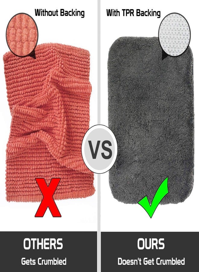 A CUBE LUXURY SOLUTIONS Soft Microfiber Anti-Skid Bath Mat Rug 40x60 cm Solid 1800 GSM Microfiber Bath Mat Super Absorbent/Anti-Skid Mats for Bathroom/Door Mat/Kitchen/Floor - Image 5