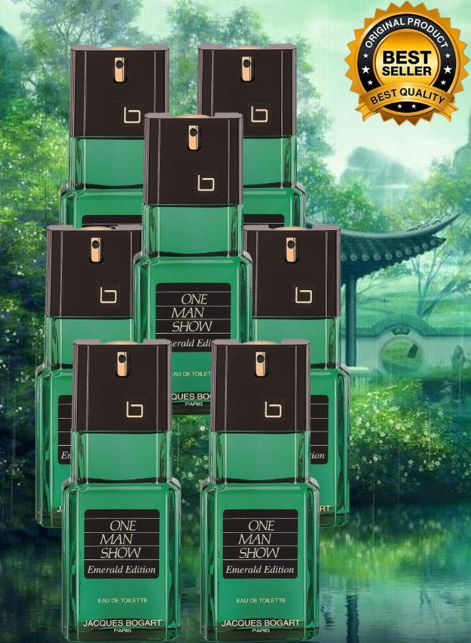 جاك بوغارت 7 قطع عطر وان مان شو اميرالد 100مل - Image 1