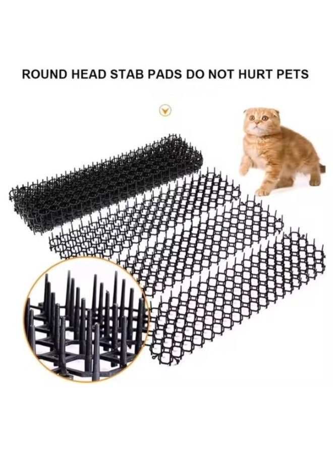 Cat Scat Mat with Spikes, 19 x 5in Cat Spike Mat Cuttable Cats Deterrent Mat to Keep Cats & Other Animals Away from Furniture, Plants - Image 5