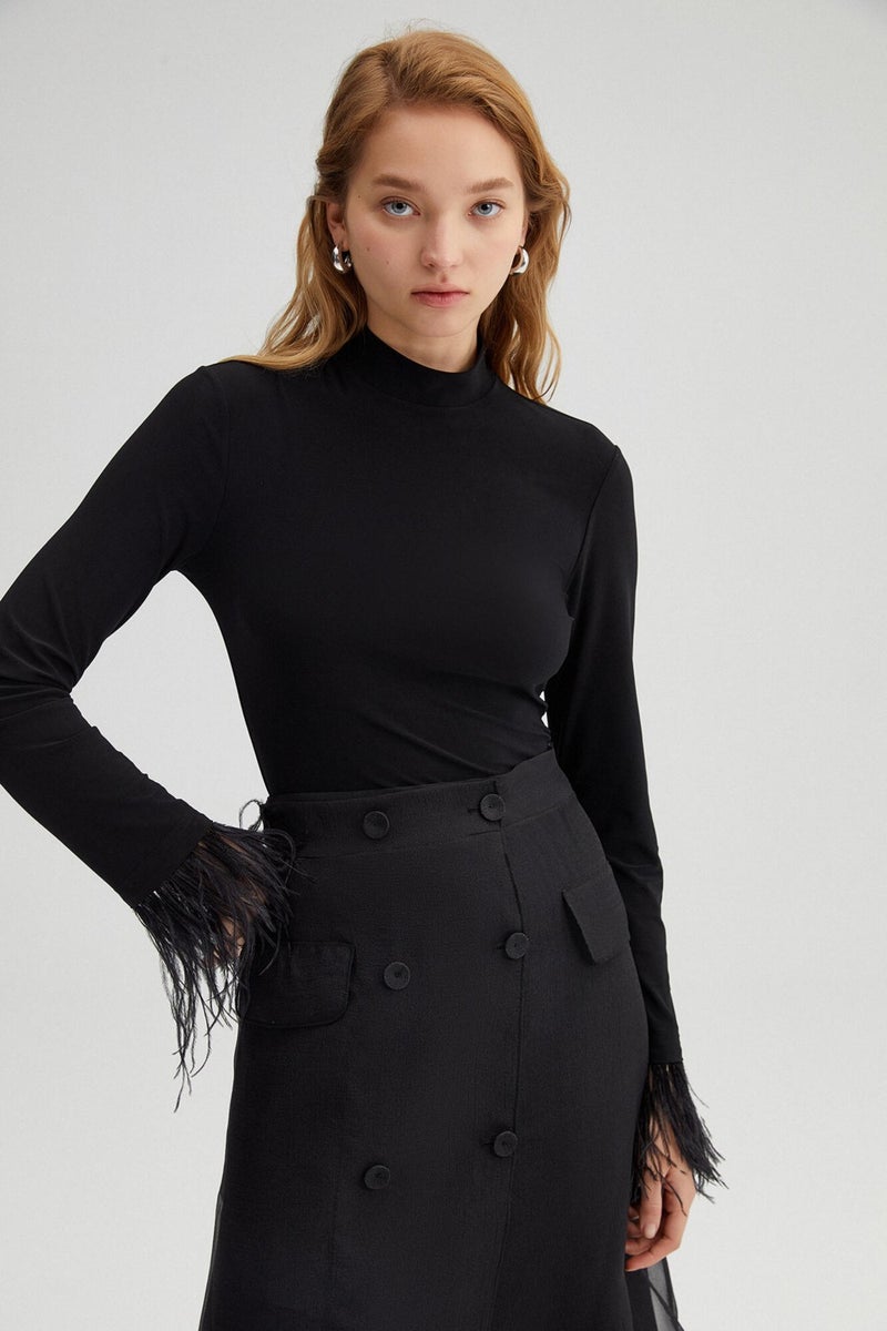 Touche Otriş Detailed Bodysuit  - Image 4